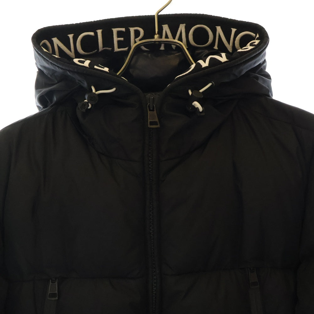 MONCLER(モンクレール) MONTCLA フーディロゴ刺繍 ジップアップ フーディ ダウンジャケット F20911856900 ブラック