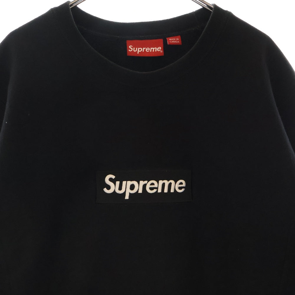 SUPREME(シュプリーム) 15AW Box Logo Crewneck ボックスロゴ クルーネック スウェットトレーナー ブラック