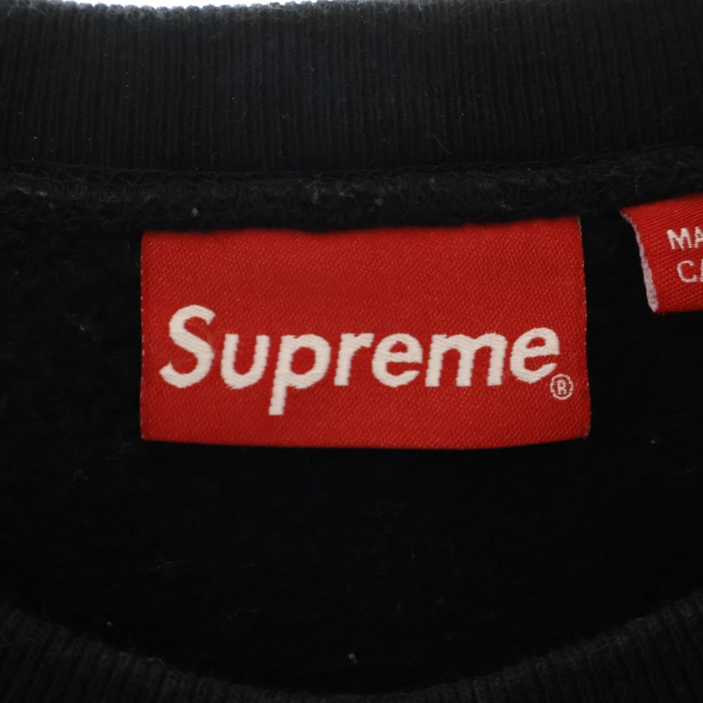 SUPREME(シュプリーム) 15AW Box Logo Crewneck ボックスロゴ クルーネック スウェットトレーナー ブラック