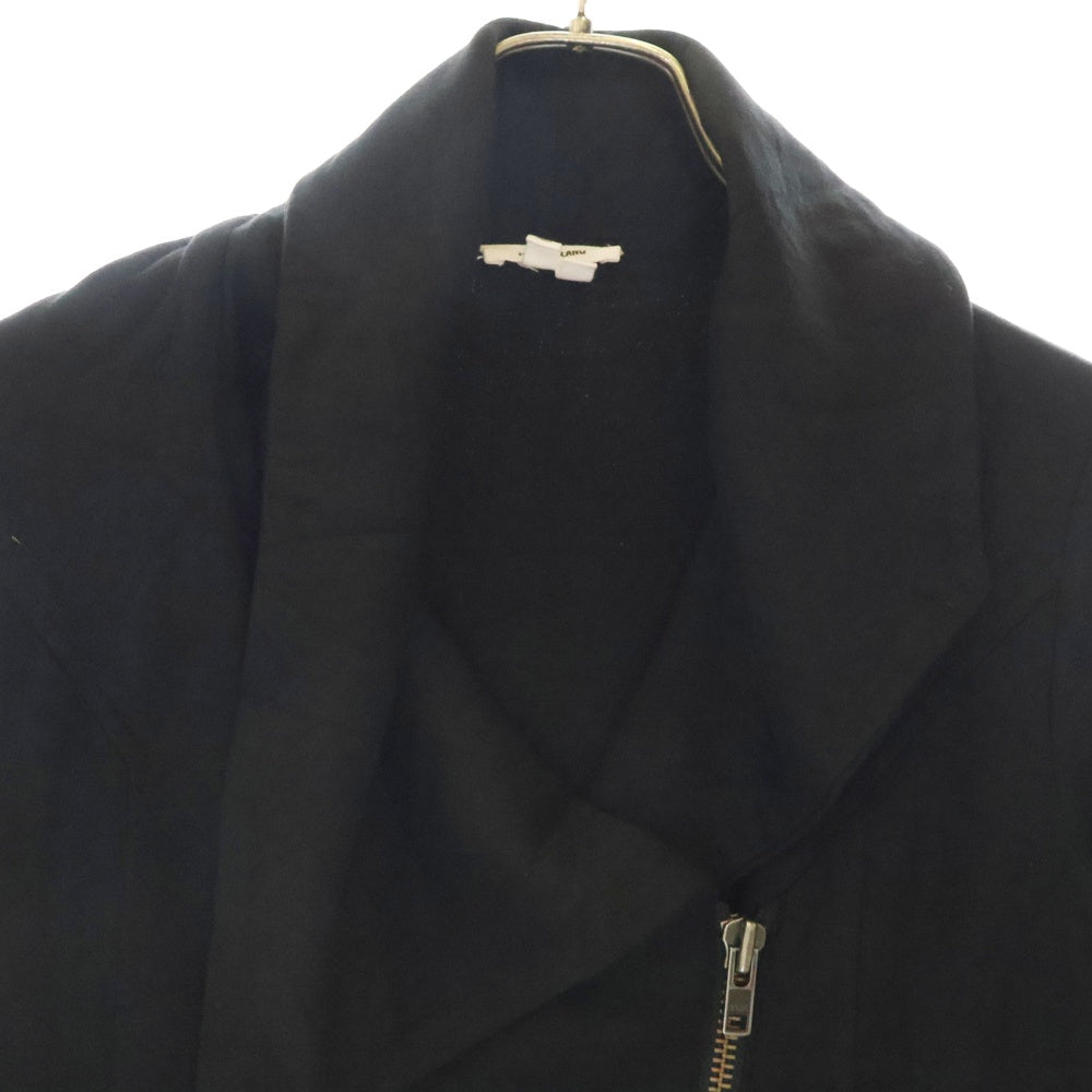 HELMUT LANG(ヘルムートラング) ジップアップ 変形 ブルゾン ブラック レディース