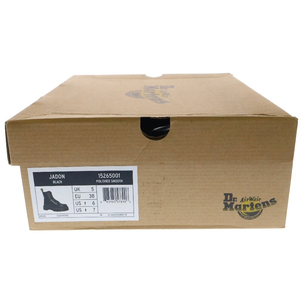 Dr.Martens(ドクターマーチン) JADON サイドジップ レザーブーツ 15265001 ブラック