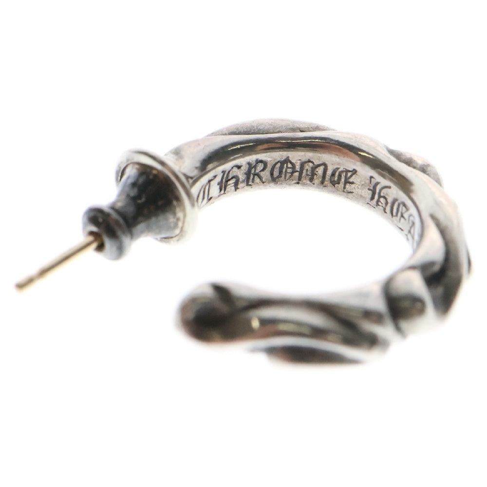 CHROME HEARTS(クロムハーツ) HOOP SCROOL スクロール フープピアス シルバー BCA102