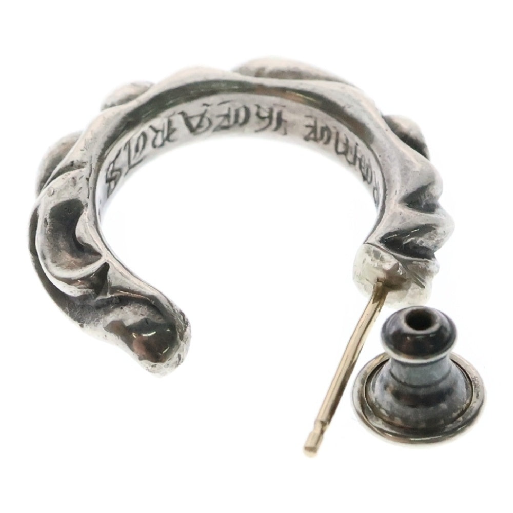 CHROME HEARTS(クロムハーツ) HOOP SCROOL スクロール フープピアス シルバー BCA102