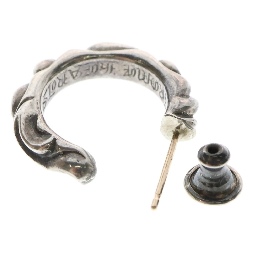 CHROME HEARTS(クロムハーツ) HOOP SCROOL スクロール フープピアス シルバー BCA102