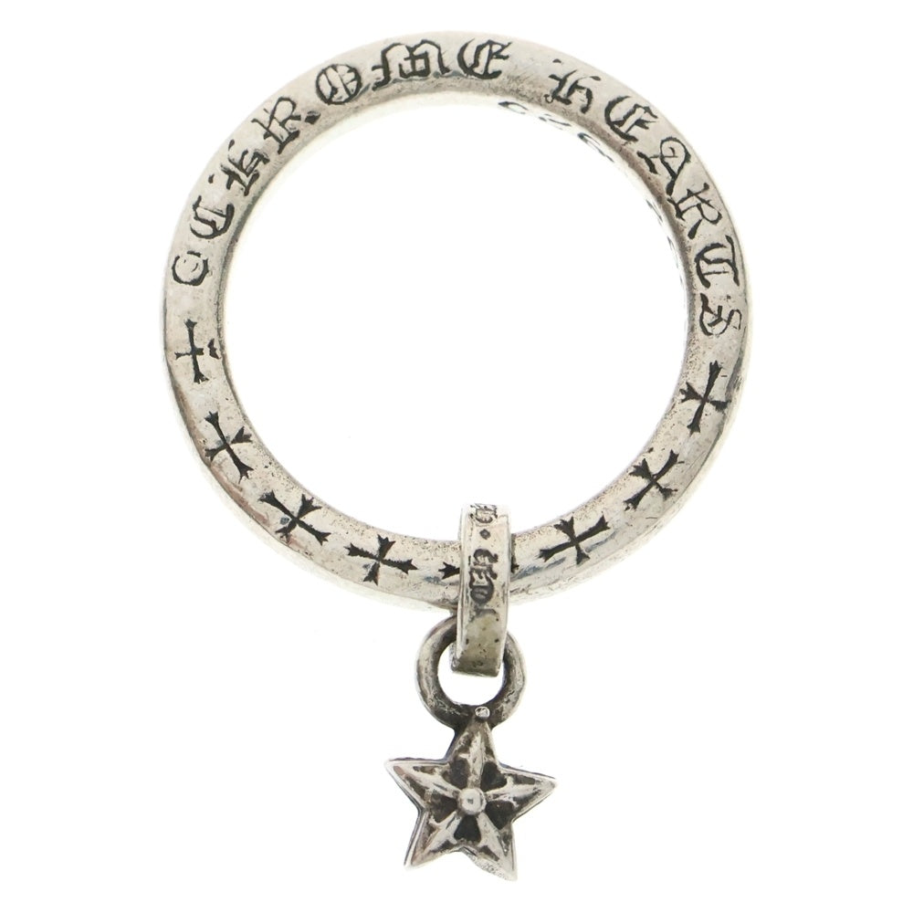 CHROME HEARTS(クロムハーツ) NTFL W NTFL wスターモチーフ シルバーリング 13号