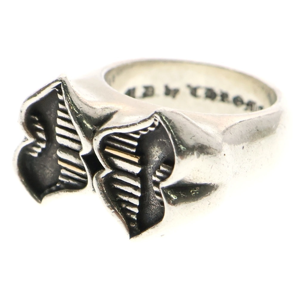 CHROME HEARTS(クロムハーツ) ダブルチョンパー シルバーリング シルバー 10号