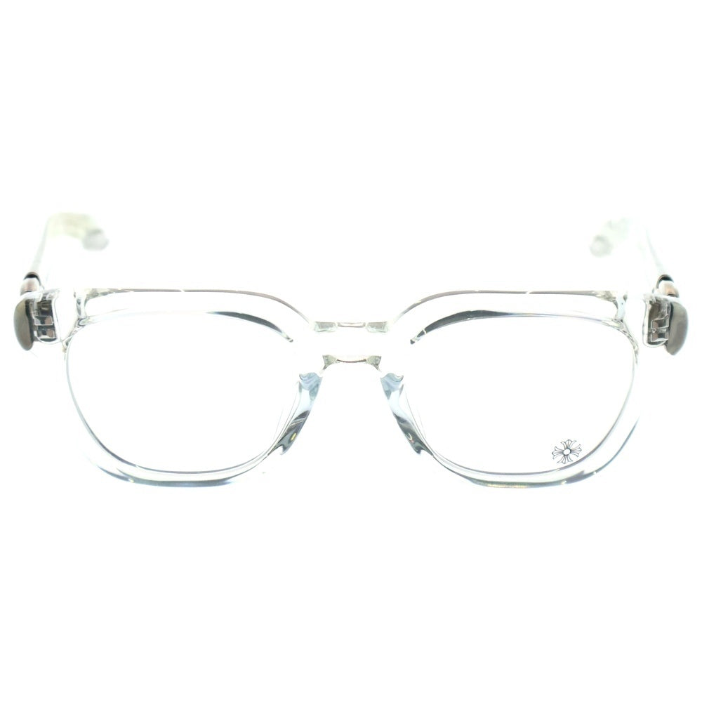 CHROME HEARTS(クロムハーツ) FOTI WELL HELL YEAH フォティ スカル サングラス 眼鏡 クリア