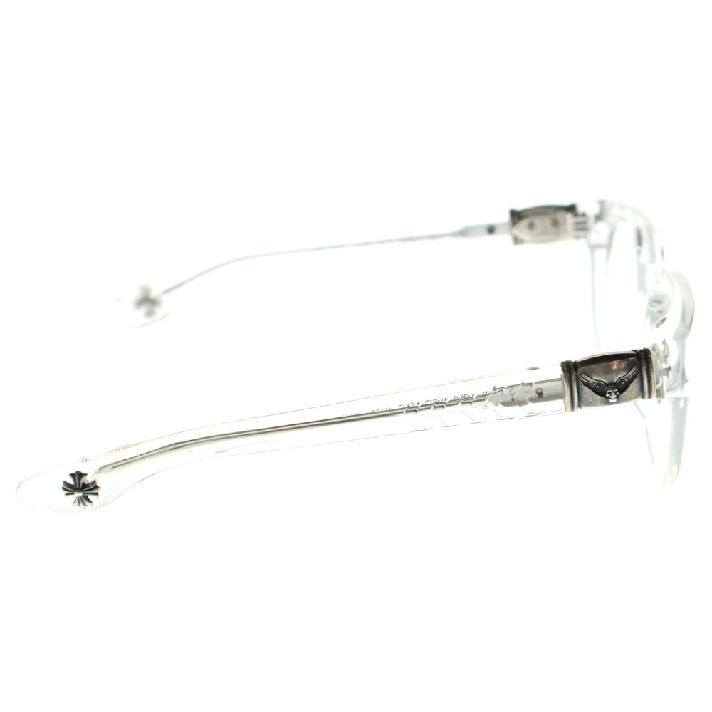 CHROME HEARTS(クロムハーツ) FOTI WELL HELL YEAH フォティ スカル サングラス 眼鏡 クリア