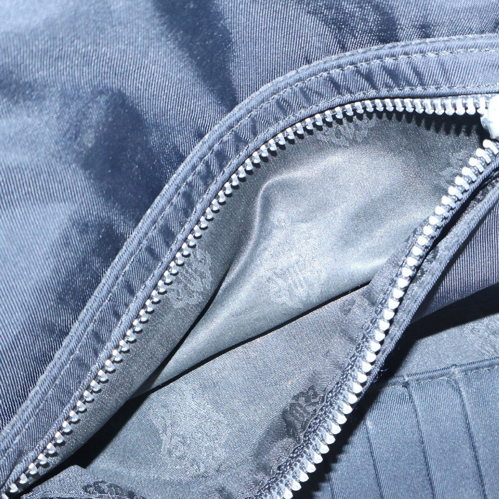 CHROME HEARTS(クロムハーツ) WAVE ウェーブ ホースシューボタン ナイロンウォレット 財布 ブラック