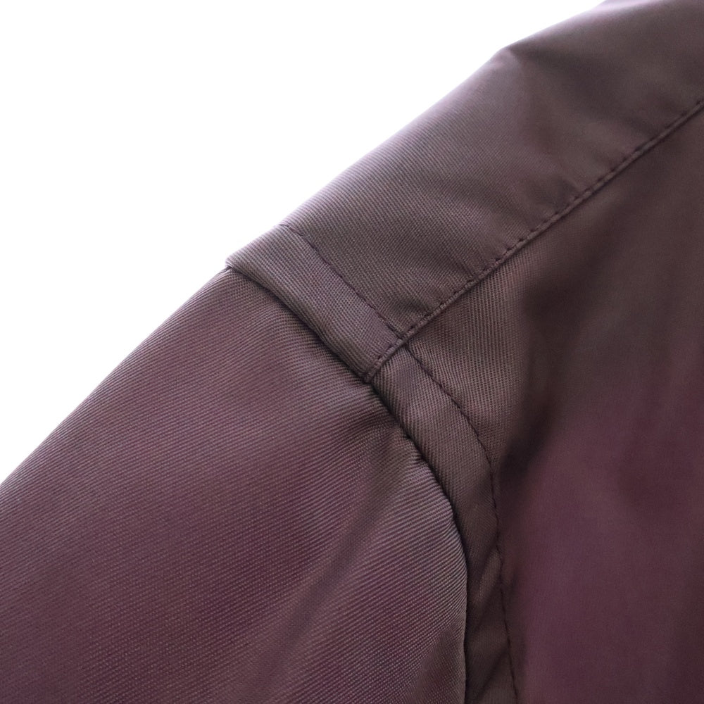 PRADA(プラダ) 24AW Re Nylon ナイロン 長袖ボタンシャツ パープル UCN572 S000 1WQ8
