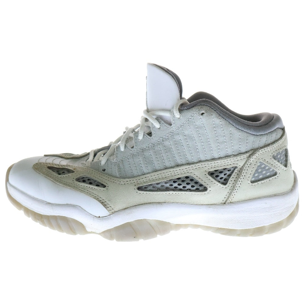 NIKE(ナイキ) AIR JORDAN 11 LOW IE Light Orewood Brown エアジョーダン11 ロー ライトオレウッドブラウン ローカットスニーカー 919712-102 グレー/ホワイト US9.5/27.5cm