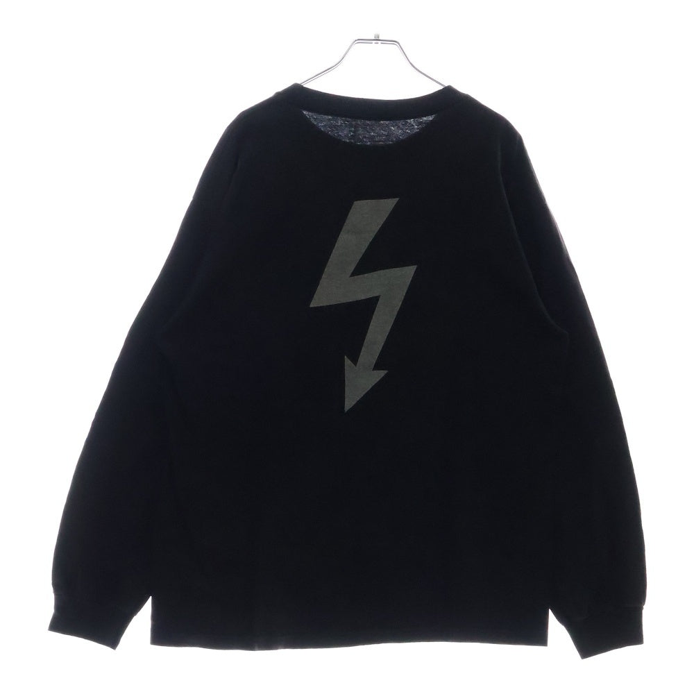 VINTAGE(ヴィンテージ) 90s MARILYN MANSON マリリンマンソン ARROW LOGO L/S TEE アロー ロゴ ロングスリーブ 長袖Tシャツ ブラック