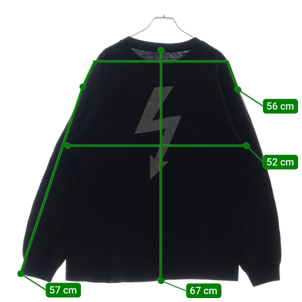VINTAGE(ヴィンテージ) 90s MARILYN MANSON マリリンマンソン ARROW LOGO L/S TEE アロー ロゴ ロングスリーブ 長袖Tシャツ ブラック