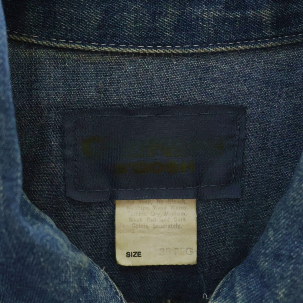 OSHKOSH(オシュコシュ) VINTAGE フルジップ エンジニアデニムジャケット インディゴ