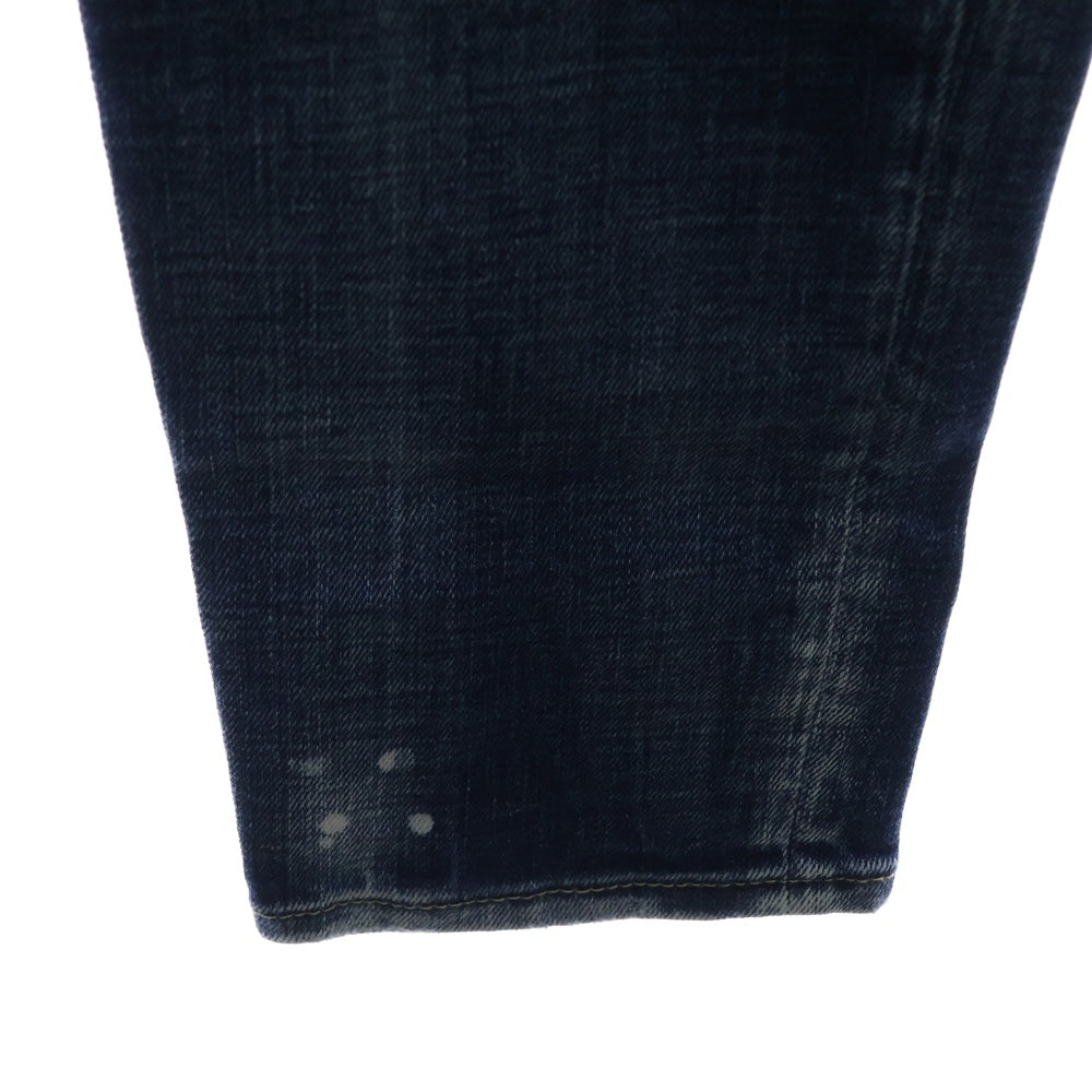 DSQUARED2(ディースクエアード) SKATER JEAN スケートジーンズ ダメージ加工 スキニーデニムパンツ S71LB1014 S30664 インディゴ