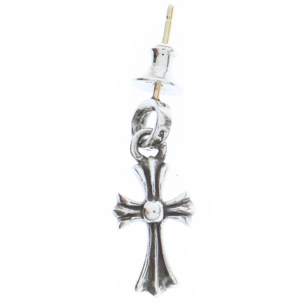 CHROME HEARTS(クロムハーツ) BBY F PPRCHN ベイビーファットクロス ドロップピアス シルバー BCA090