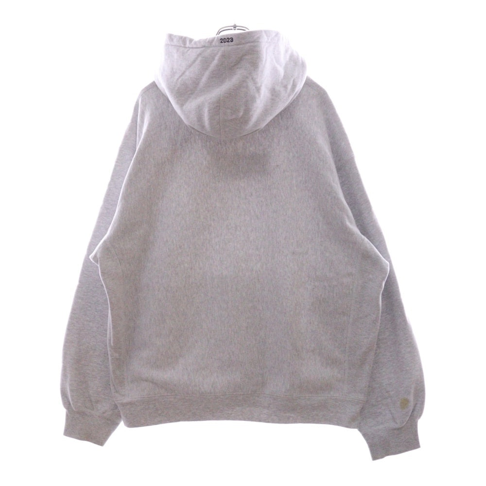 SUPREME(シュプリーム) 23AW Box Logo Hooded Sweatshirt カモフラ ボックスロゴフーディー プルオーバースウェットパーカー グレー