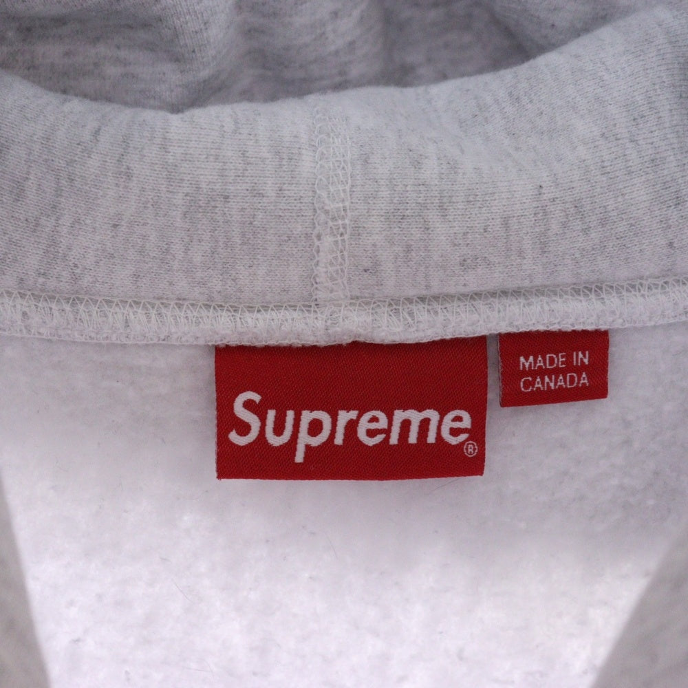 SUPREME(シュプリーム) 23AW Box Logo Hooded Sweatshirt カモフラ ボックスロゴフーディー プルオーバースウェットパーカー グレー
