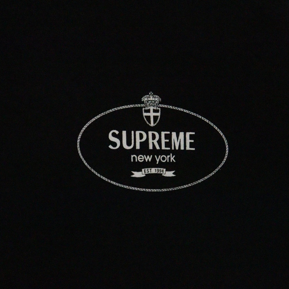 SUPREME(シュプリーム) 24AW Crest Crewneck クレストクルーネック スウェット ブラック