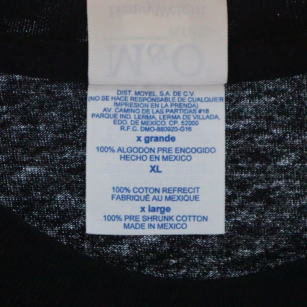 VINTAGE(ヴィンテージ) 90s CRADLE OF FILTH Vestal Masturbation T-Shirt ヴェスタル・マスターベーション 両面プリント クルーネック半袖Tシャツカットソー ブラック
