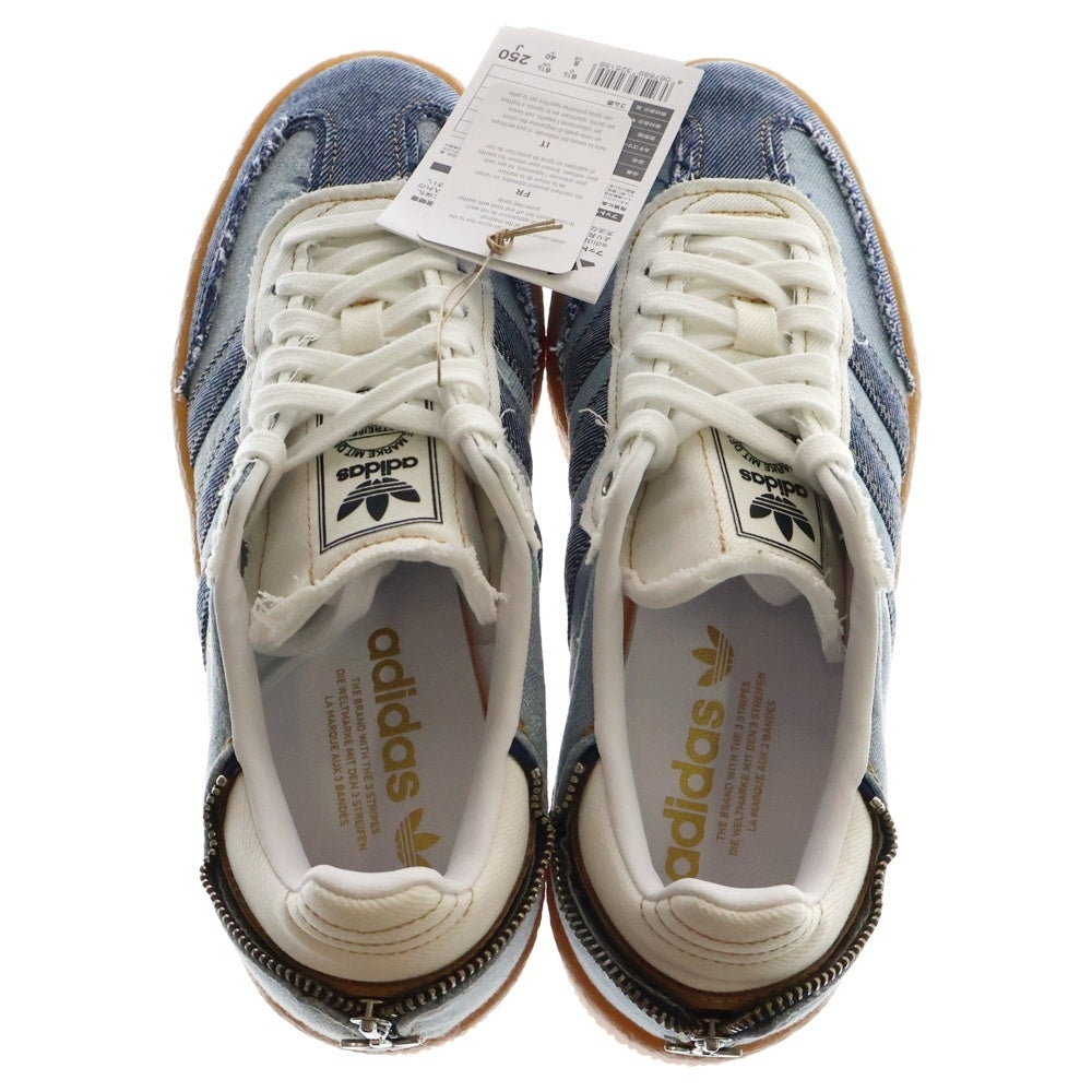 adidas(アディダス) ×atmos WMNS Sambae Denim アトモス ウィメンズ サンベイ デニム ローカットスニーカー II0001 インディゴ レディース