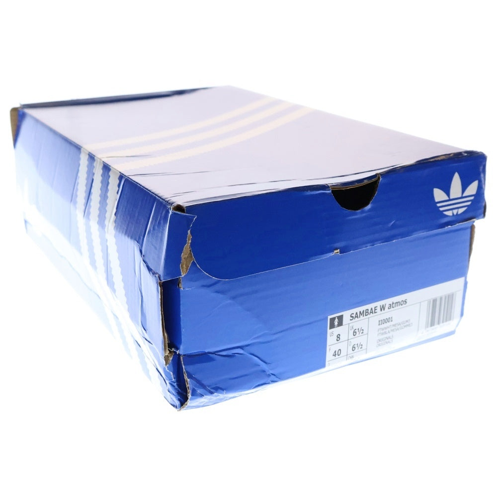 adidas(アディダス) ×atmos WMNS Sambae Denim アトモス ウィメンズ サンベイ デニム ローカットスニーカー II0001 インディゴ レディース
