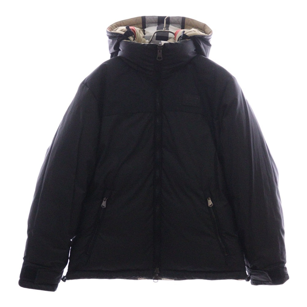 BURBERRY(バーバリー) ノバチェック フーディージップアップ ダウンジャケット 8033115 ベージュ