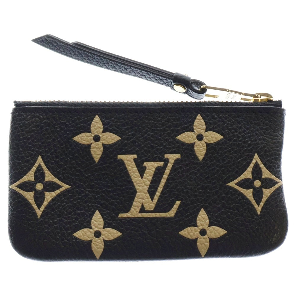 LOUIS VUITTON(ルイヴィトン) ポシェット クレ モノグラム アンプラント カードキーケース ポシェット M80885 ブラック