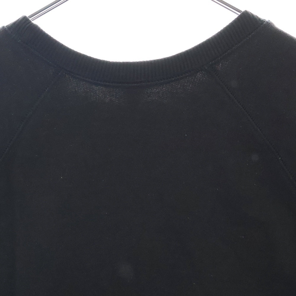 CHROME HEARTS(クロムハーツ) GRP Y NOT VERTICAL LOGO SWTSHRT ワイノット ヴァーティカルロゴ刺繍 クルーネックスウェットトレーナー グレー