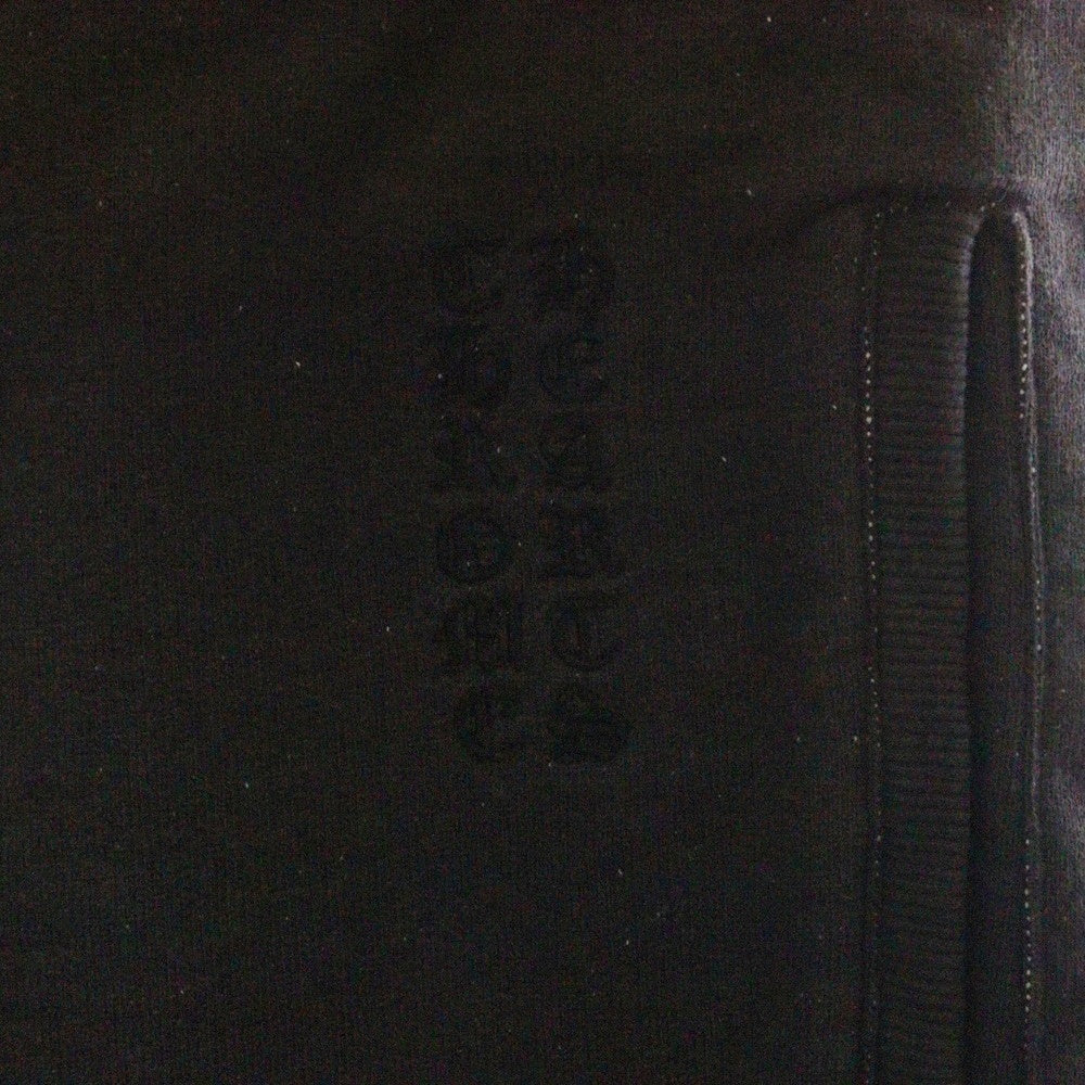 CHROME HEARTS(クロムハーツ) GRP Y NOT VERTICAL LOGO PANTS ワイノット ヴァーティカルロゴ刺繍 スウェットパンツ ブラウン