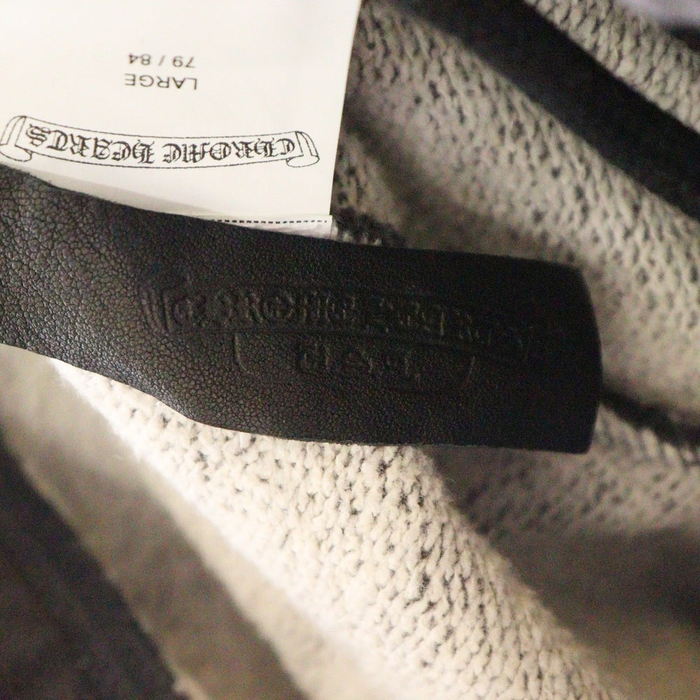 CHROME HEARTS(クロムハーツ) GRP Y NOT VERTICAL LOGO PANTS ワイノット ヴァーティカルロゴ刺繍 スウェットパンツ ブラウン