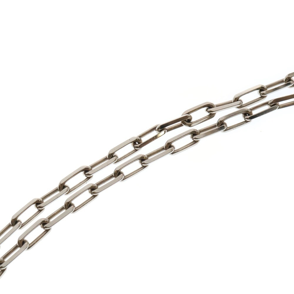 Cartier(カルティエ) K18WG サントスドゥカルティエ ネックレス Au750WG SXT387 ホワイトゴールド