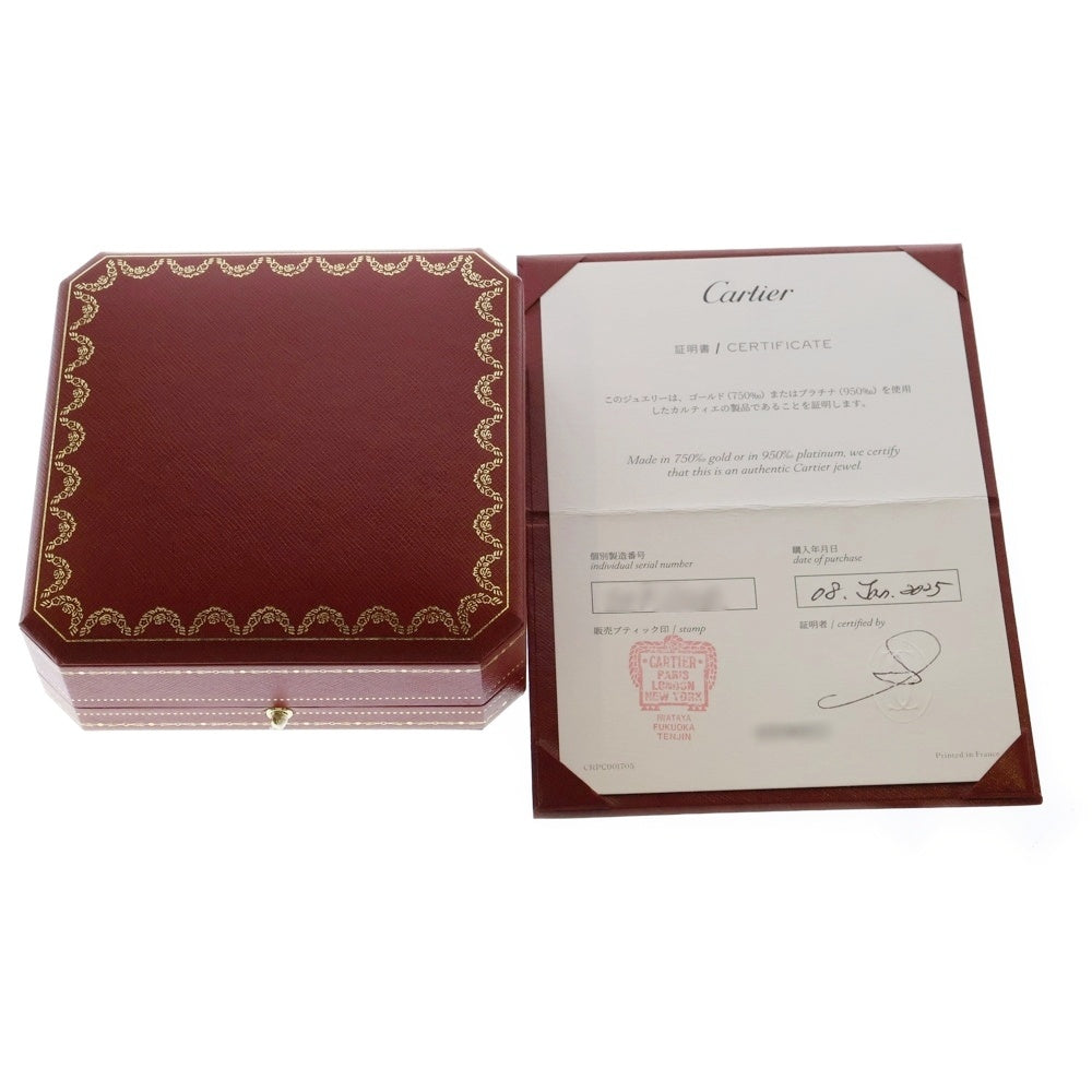 Cartier(カルティエ) K18WG サントスドゥカルティエ ネックレス Au750WG SXT387 ホワイトゴールド