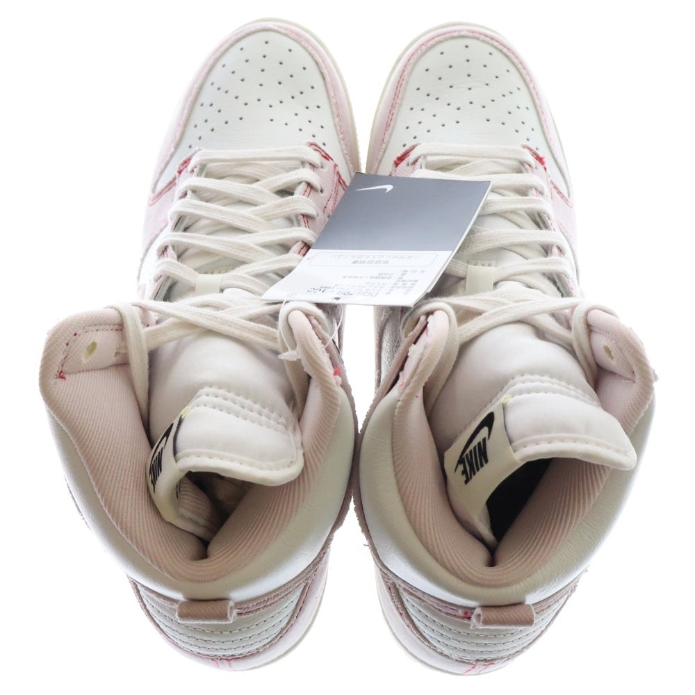 NIKE(ナイキ) Dunk High 1985 Barely Rose ダンク ハイ 1985 ベアリーローズ ハイカットスニーカー DQ8799-100 ピンク/ホワイト