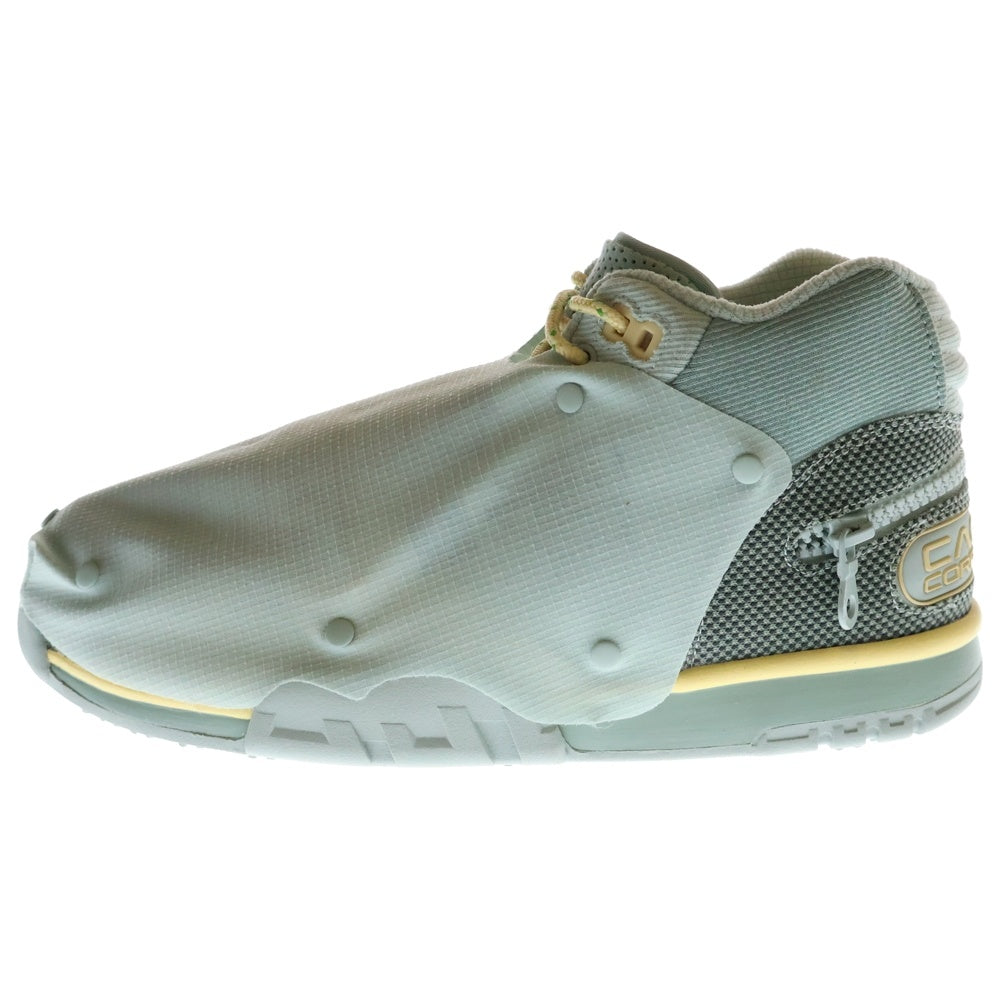 NIKE(ナイキ) ×トラヴィススコット Air Trainer 1 SP Grey Haze and Dusty Sage エアトレーナー1 SP グレーヘイズ アンド ダスティセージ ミッドカットスニーカー DR7515-001