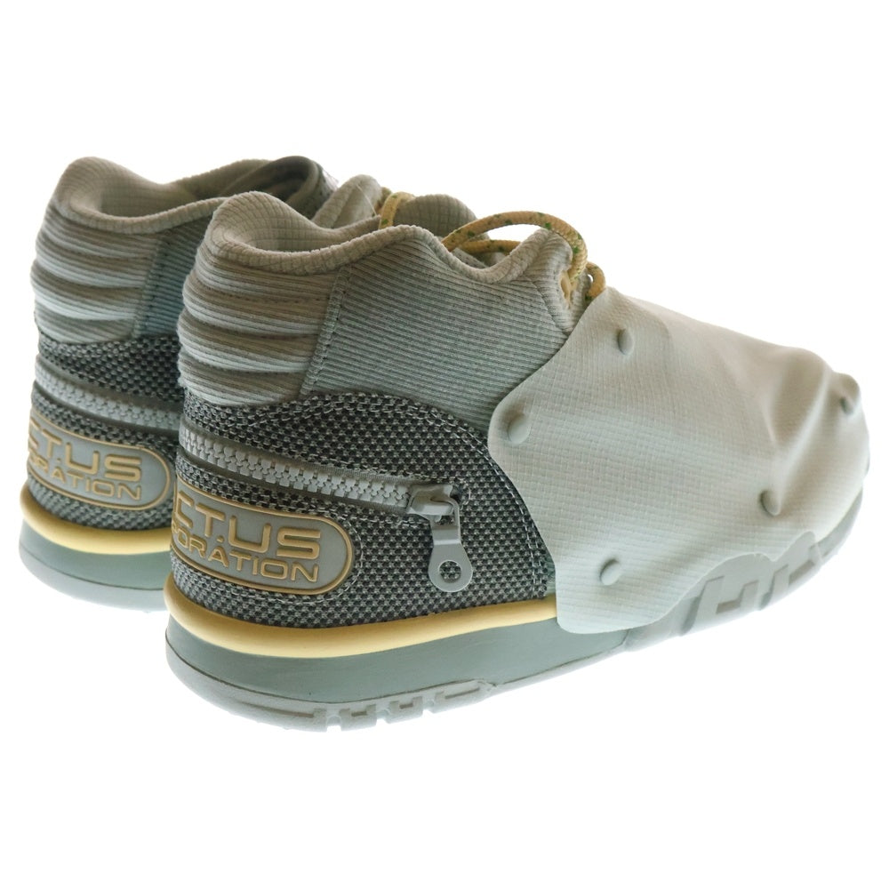 NIKE(ナイキ) ×トラヴィススコット Air Trainer 1 SP Grey Haze and Dusty Sage エアトレーナー1 SP グレーヘイズ アンド ダスティセージ ミッドカットスニーカー DR7515-001