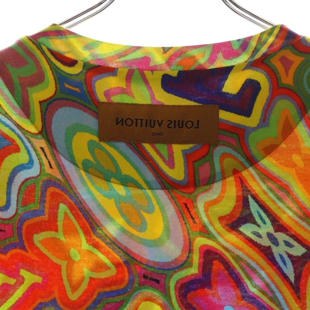 LOUIS VUITTON(ルイヴィトン) 21SS プリンテッドダミエLV 半袖Tシャツ カットソー RM211 NPG HKY74W