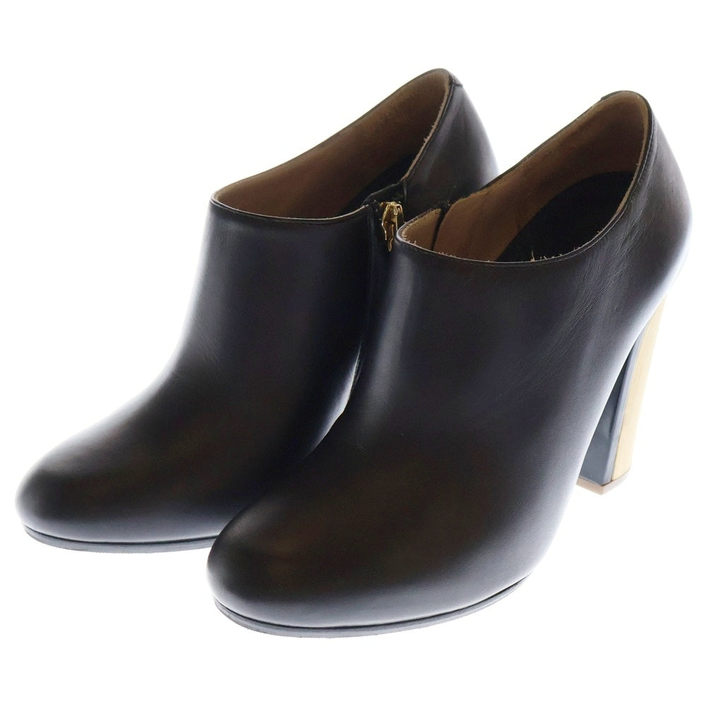 Chloe(クロエ) ウッドヒール レザーパンプス CH21175 ブラック レディース