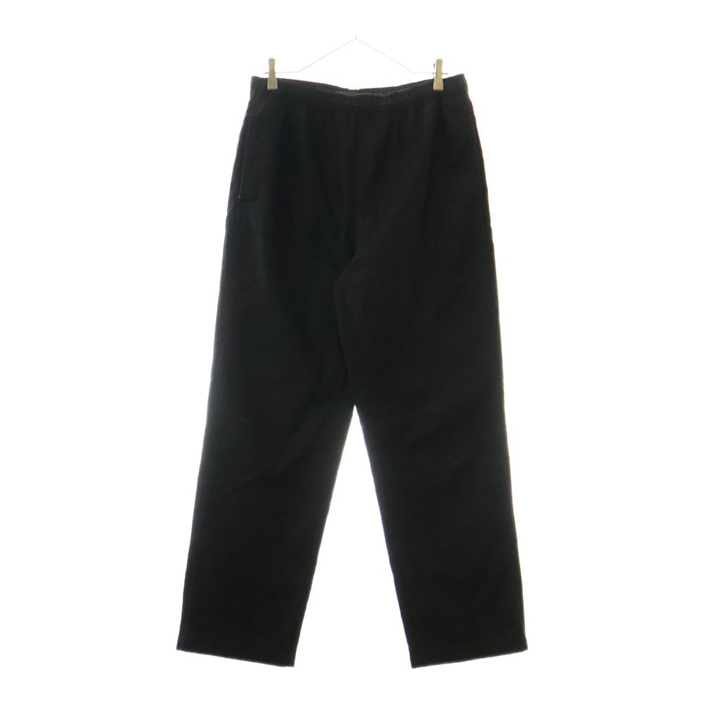 STUSSY(ステューシー) BEACH PANT STITCH STRIPE ステッチストライプ ビーチパンツ ブラック 116649