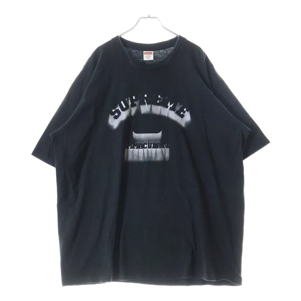 SUPREME(シュプリーム) 24SS Shadow Tee シャドーT クルーネック 半袖カットソー Tシャツ ブラック