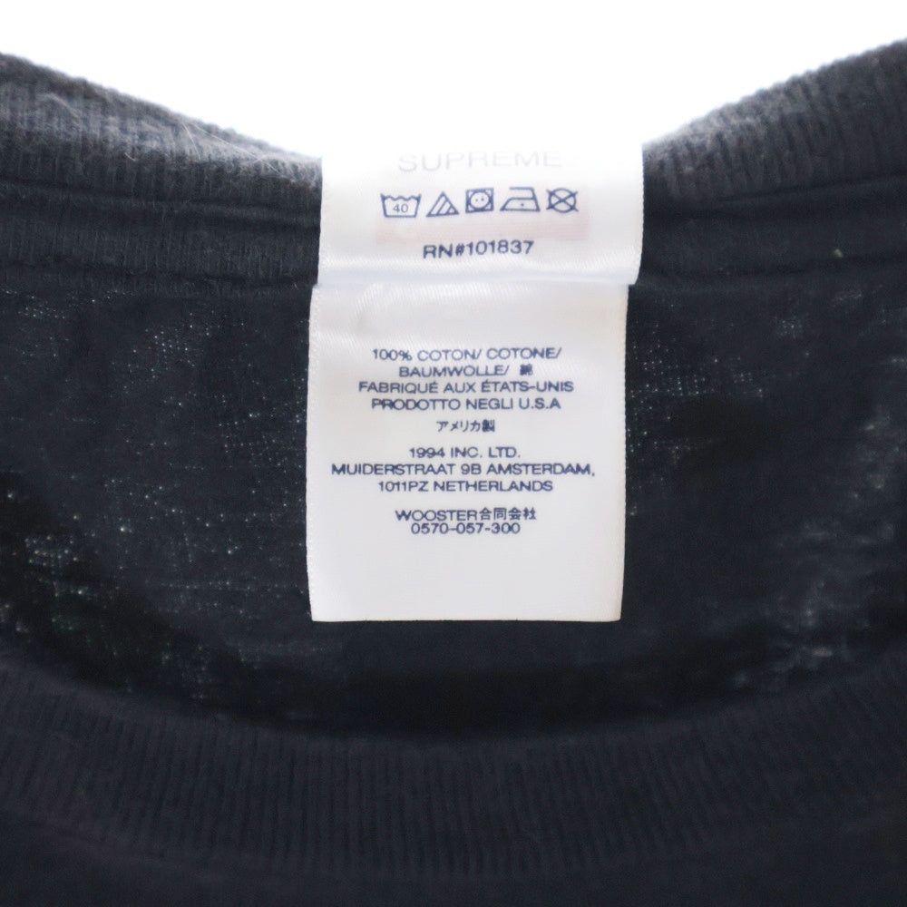 SUPREME(シュプリーム) 24SS Ducati Bike Tee ドゥカティ バイク ロゴ クルーネック半袖Tシャツ ブラック