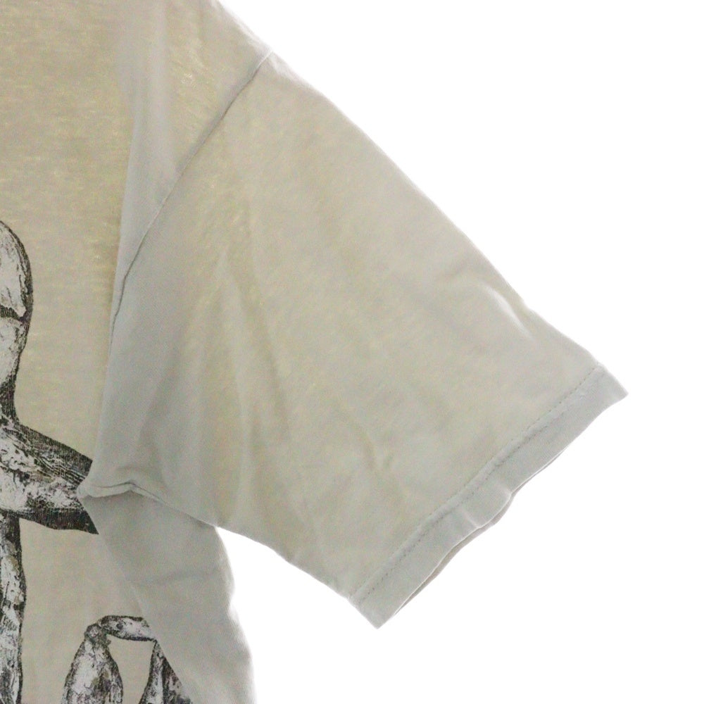 VINTAGE(ヴィンテージ) 90s NIRVANA ニルヴァーナ インせスティサイド フロントプリント 半袖Tシャツカットソー ベージュ