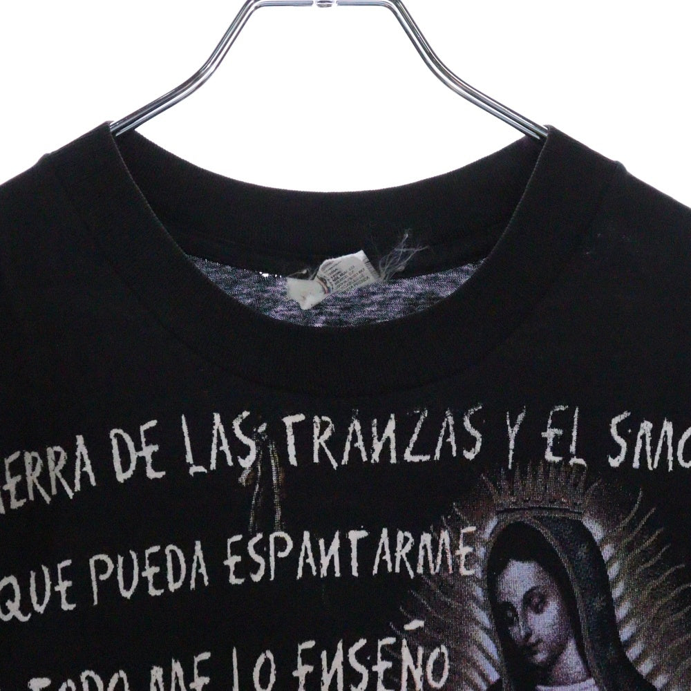 VINTAGE(ヴィンテージ) El Tri Maria Tee エルトリ マリアプリント 半袖クルーネックTシャツカットソー ブラック