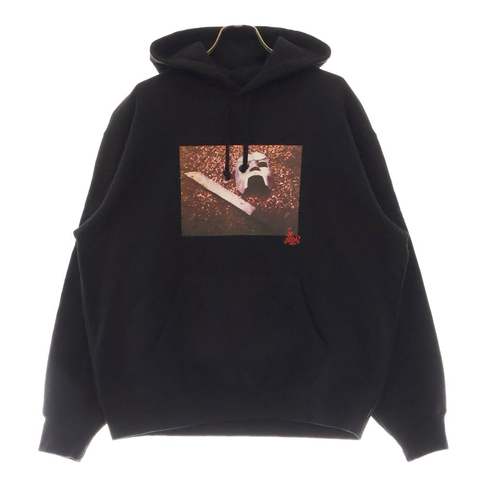 SUPREME(シュプリーム) 23AW MF DOOM Hooded Sweatshirt プリント プルオーバーパーカー ブラック