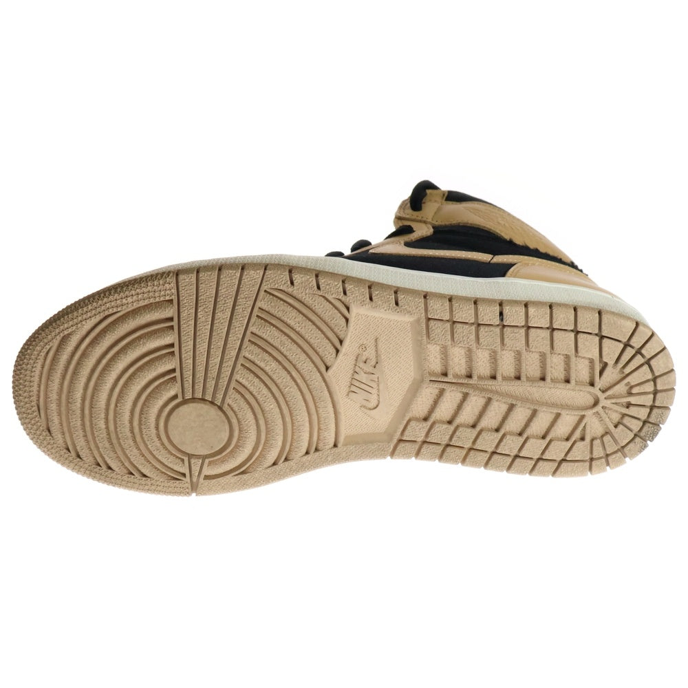 NIKE(ナイキ) AIR JORDAN 1 RETRO HIGH OG Vachetta Tan エアジョーダン1 バケッタ タン ハイカットスニーカー 555088-202 ブラック/ベージュ US10/28cm