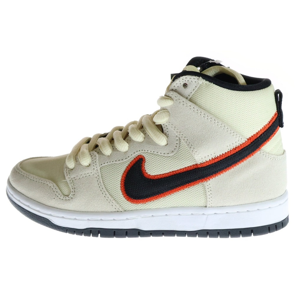 NIKE SB(ナイキエスビー) DUNK HIGH PRO PRM DO9394-100 ダンクハイ プロ ハイカットスニーカー US4/23cm アイボリー