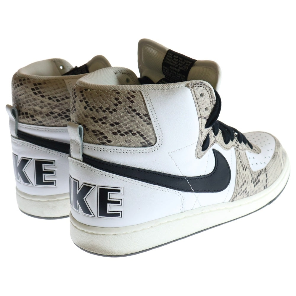 NIKE(ナイキ) TERMINATOR HIGH COCOA SNAKE ターミネーター ハイ ココアスネーク ハイカットスニーカー US10/28cm ホワイト FB1318-100
