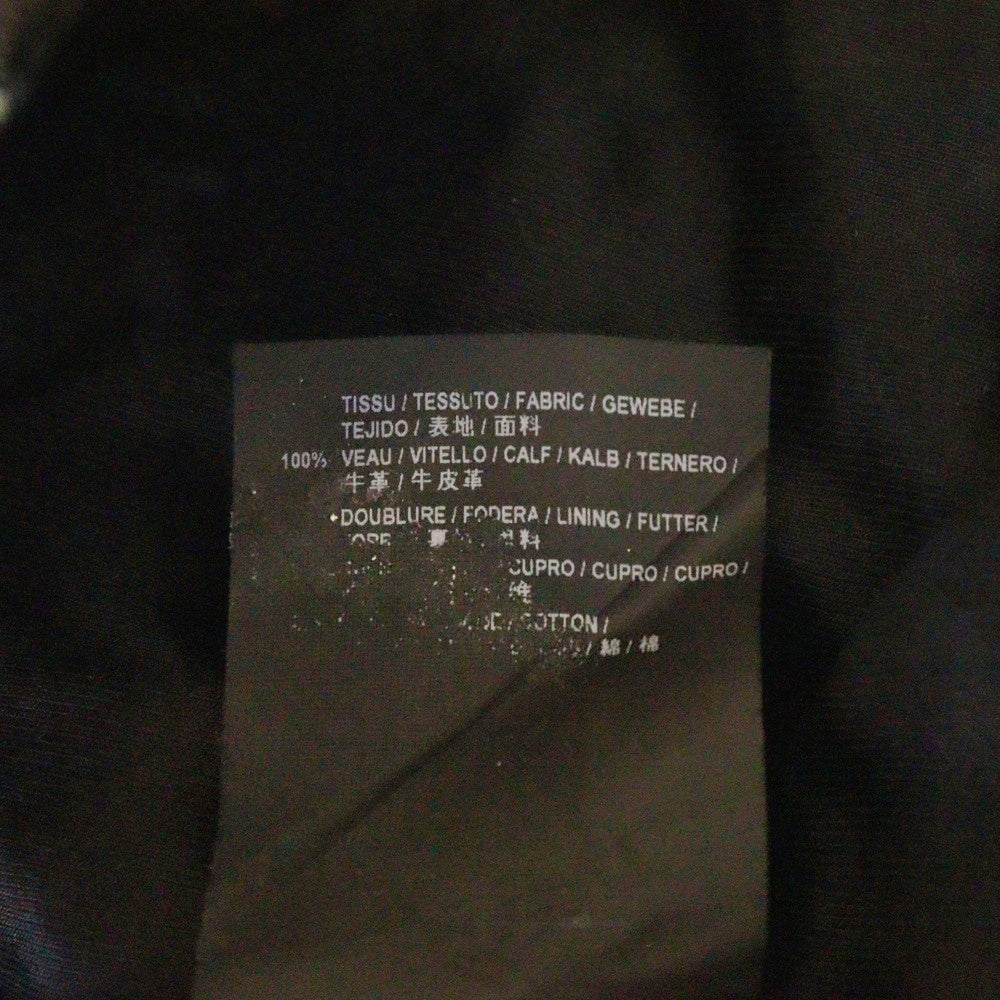 SAINT LAURENT PARIS(サンローランパリ) 16SS 397290 Y5QD1 2015 L01 ヴィンテージ加工 ダブルライダース レザージャケット ブラック