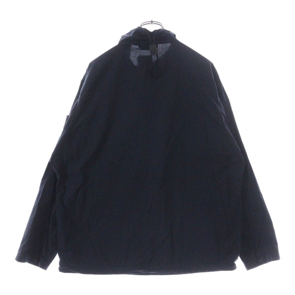 STONE ISLAND(ストーンアイランド) 23SS コンパスパッチ ハーフジップ オーバーシャツ ネイビー 781510705