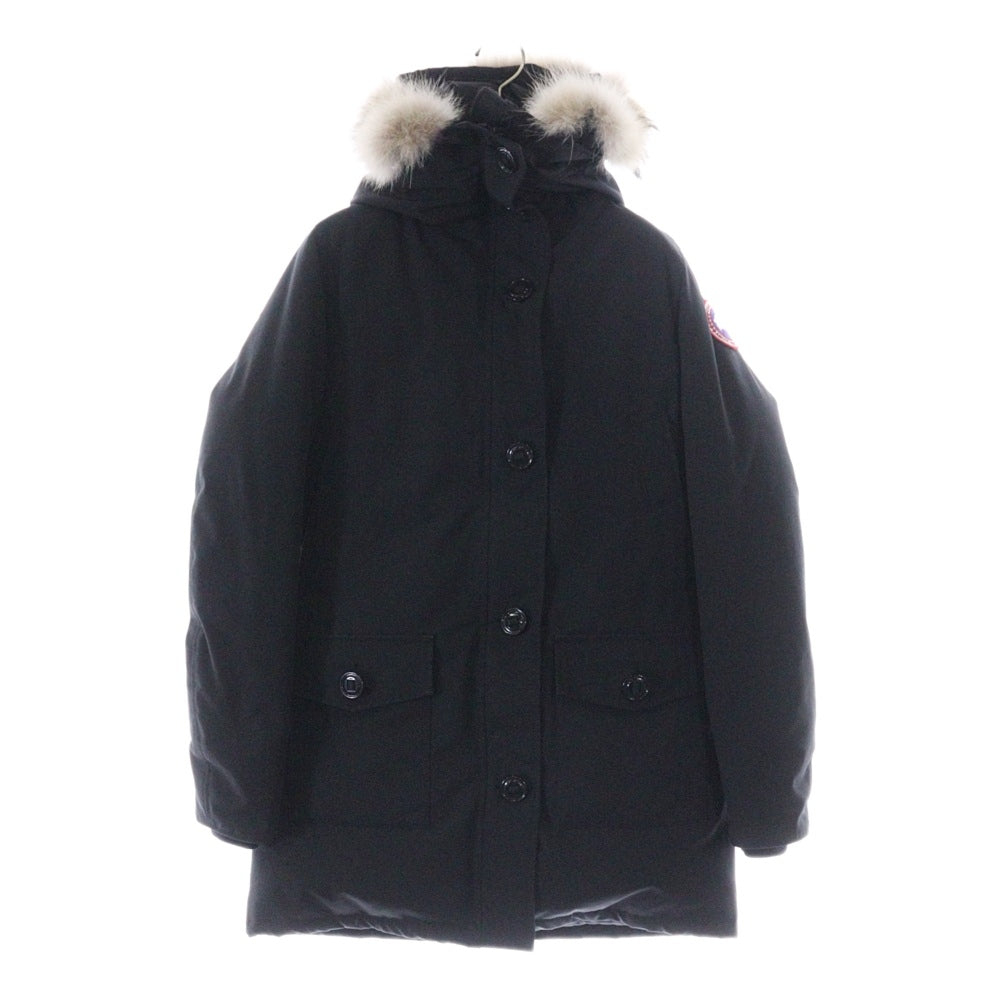 CANADA GOOSE(カナダグース) BRONTE PARKA コヨーテファー ブロンテパーカー ダウンジャケット ブラック レディース 2603JL